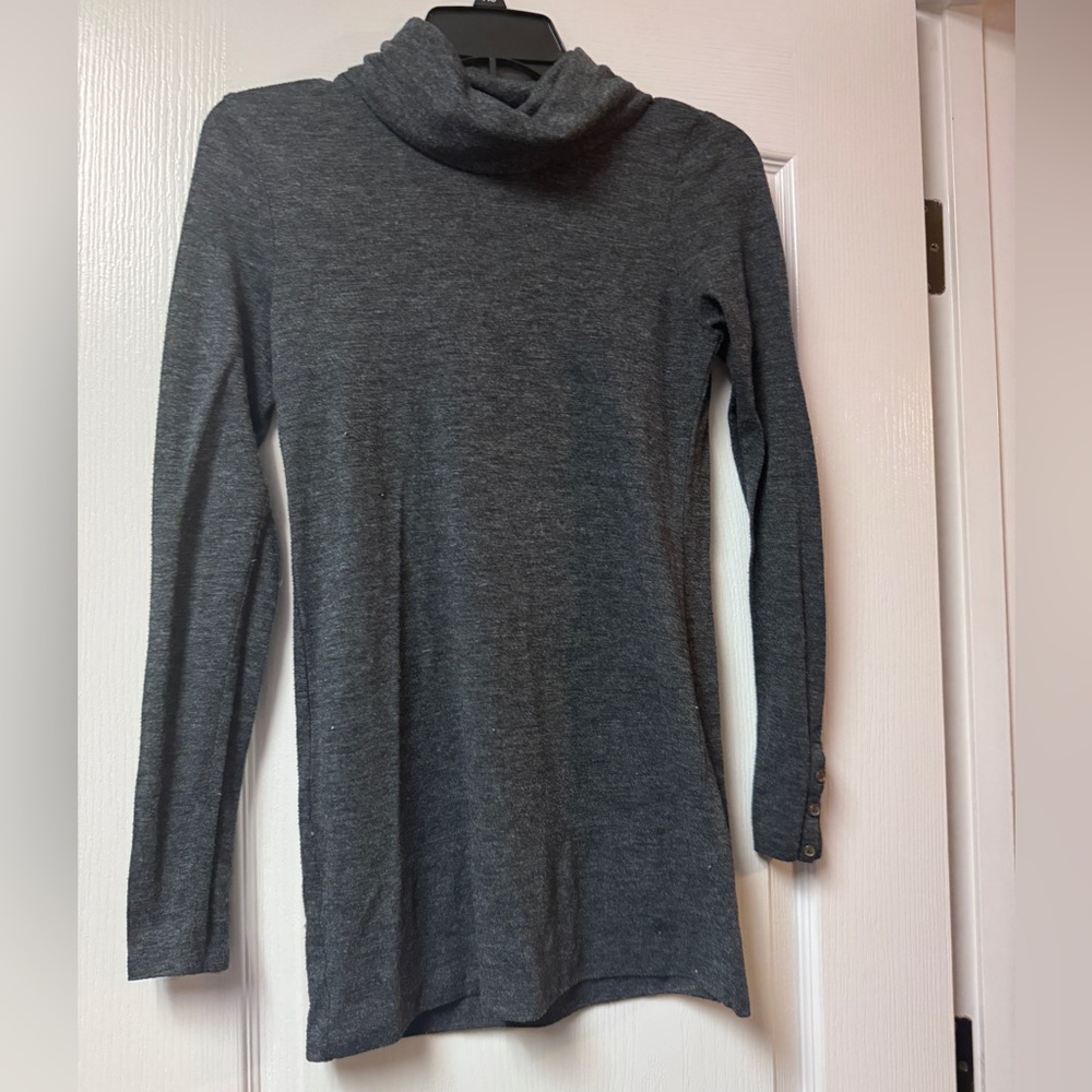 LOFT Gray Turtleneck